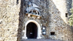 L'ingresso al castello di Gorizia